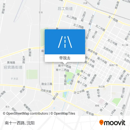 南十一西路地图