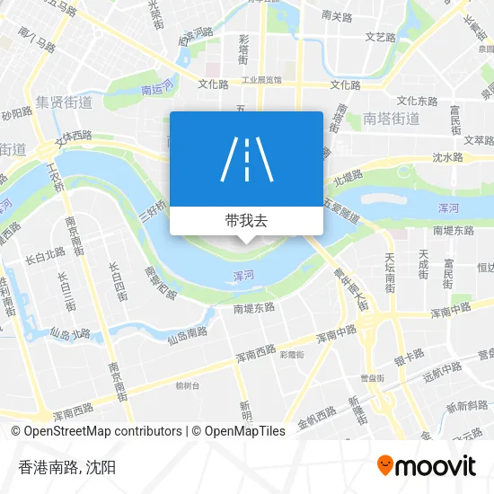 香港南路地图
