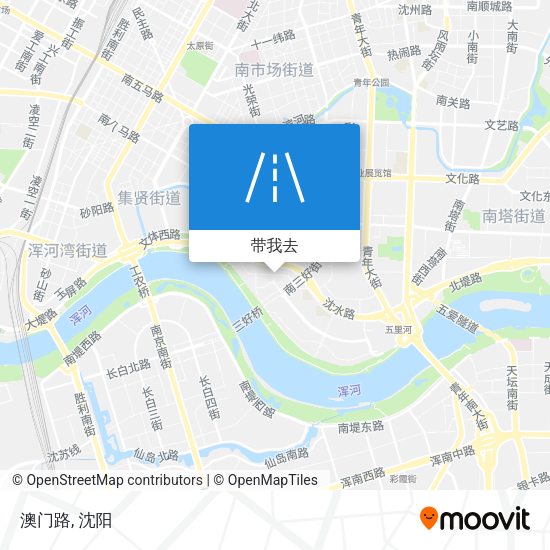 澳门路地图