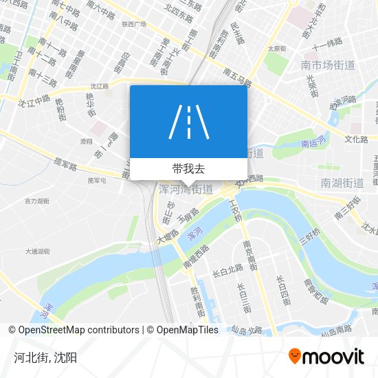 河北街地图