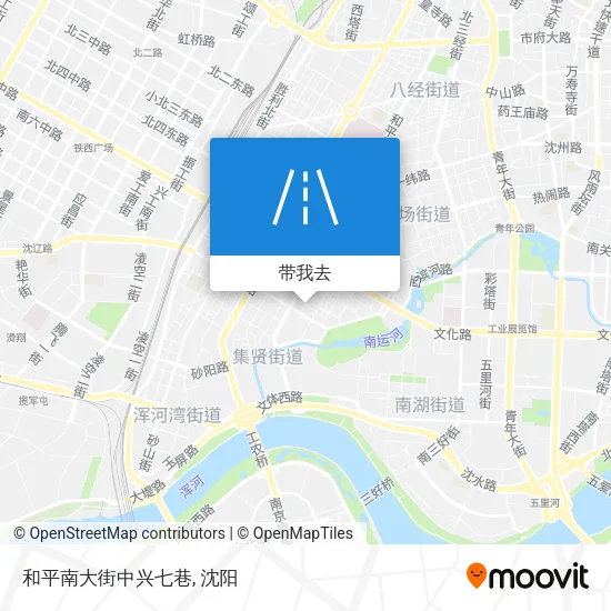 和平南大街中兴七巷地图