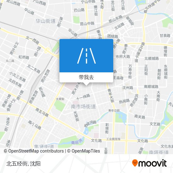北五经街地图