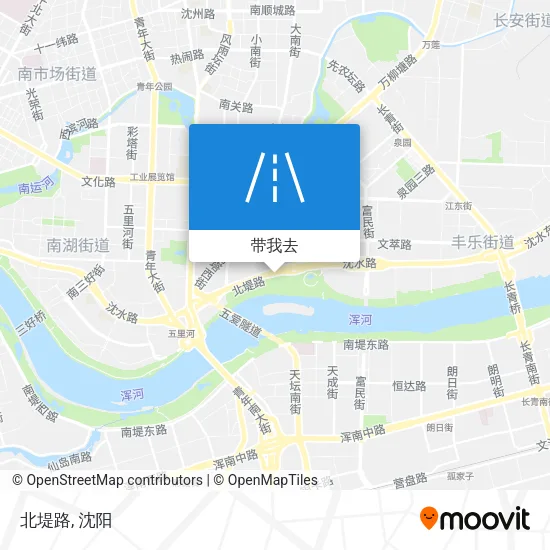 北堤路地图