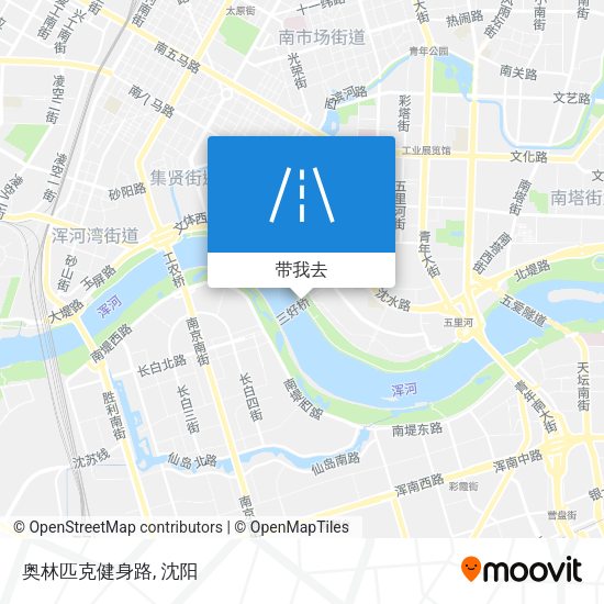奥林匹克健身路地图