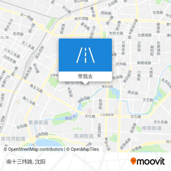 南十三纬路地图