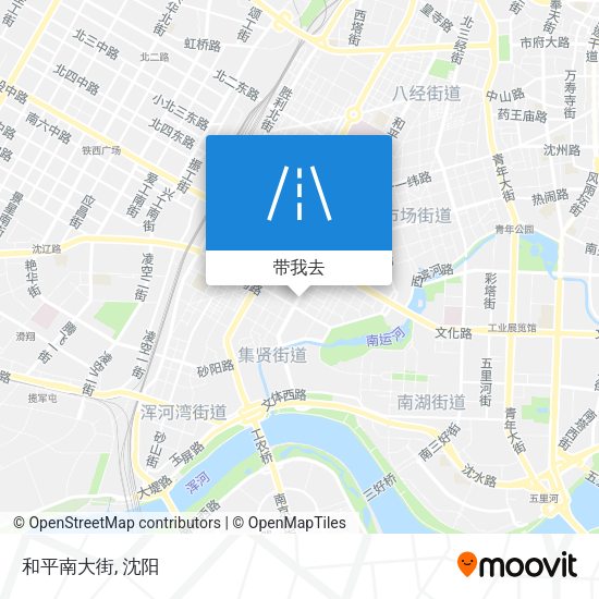 和平南大街地图