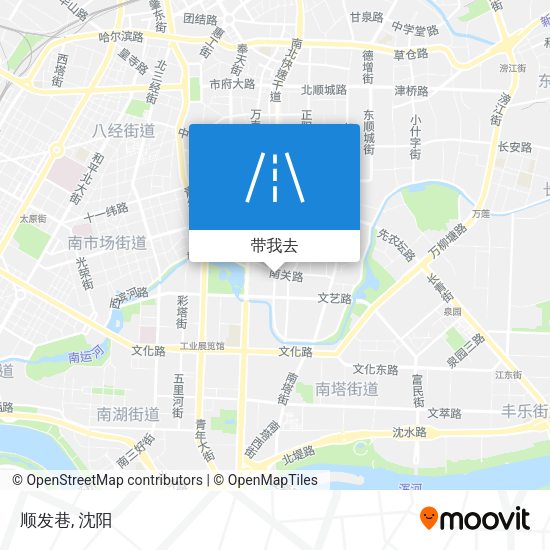 顺发巷地图