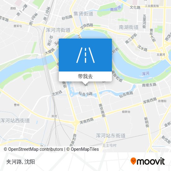 夹河路地图