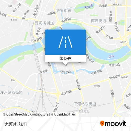 夹河路地图