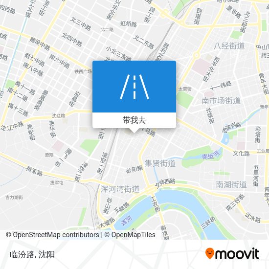 临汾路地图