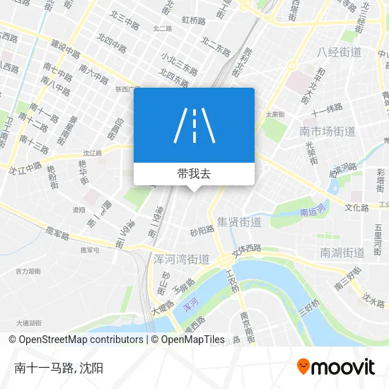 南十一马路地图