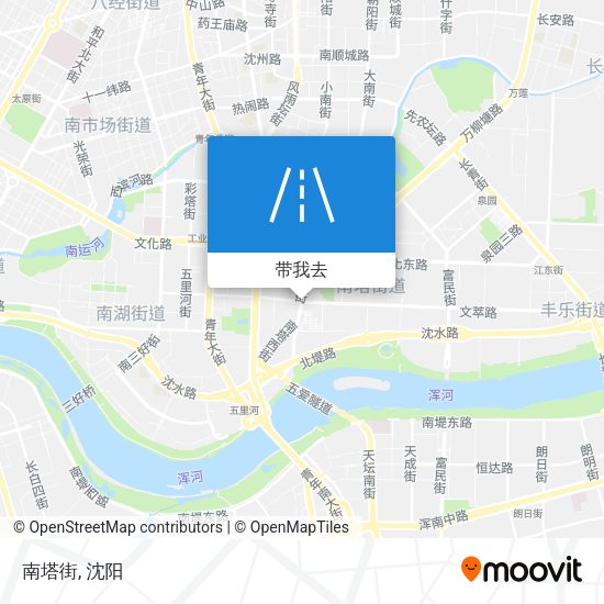 南塔街地图
