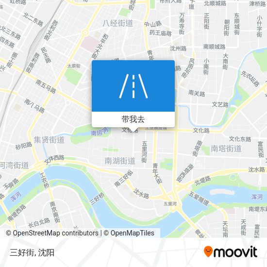 三好街地图