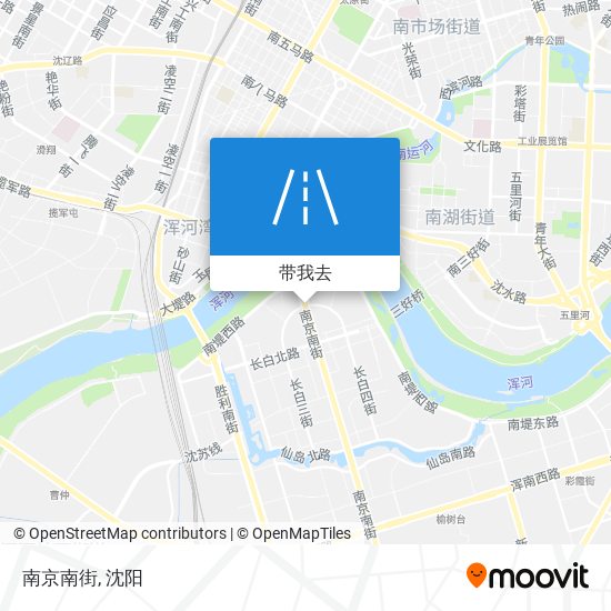 南京南街地图