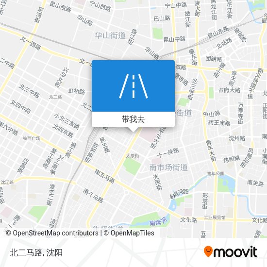 北二马路地图