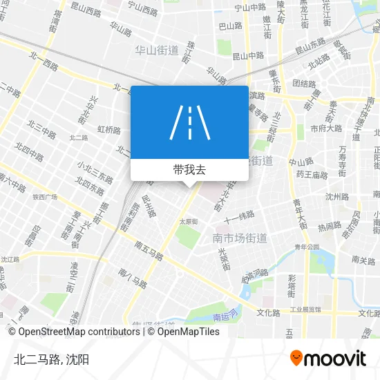 北二马路地图