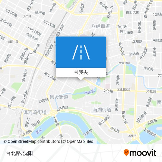 台北路地图