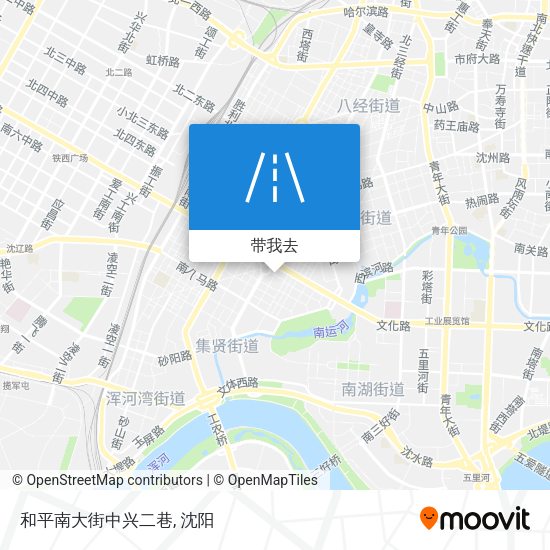 和平南大街中兴二巷地图