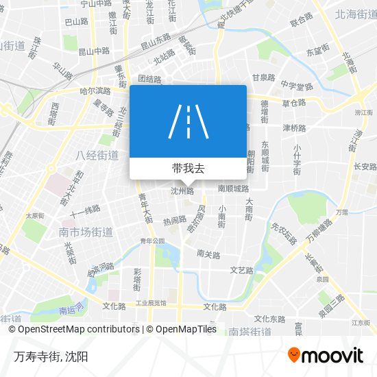 万寿寺街地图