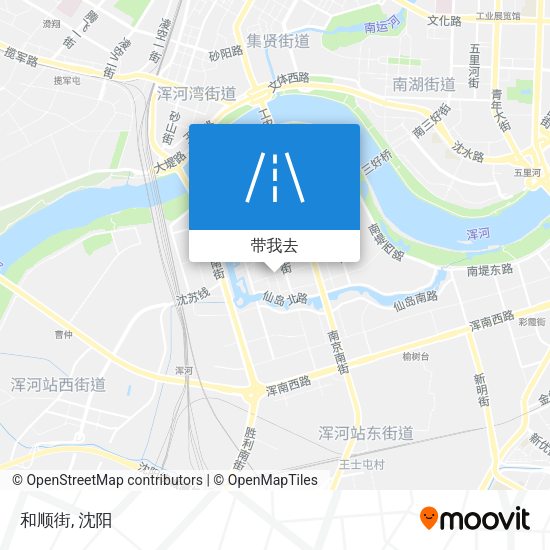 和顺街地图