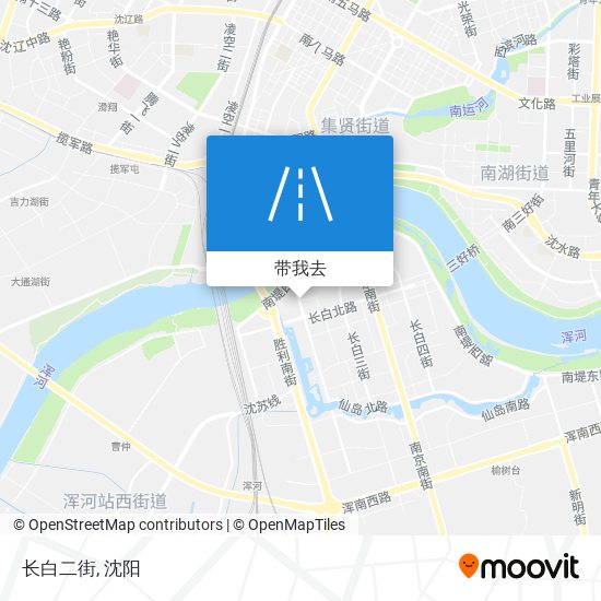 长白二街地图