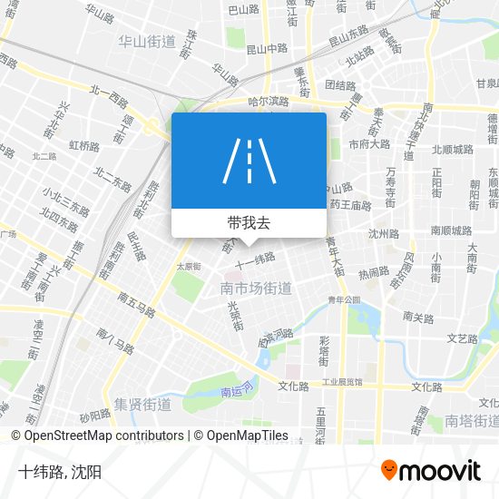 十纬路地图