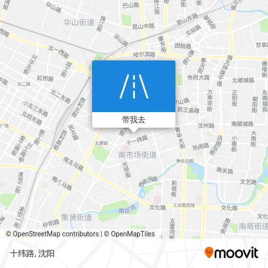 十纬路地图