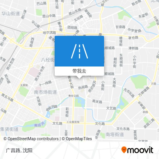 广昌路地图