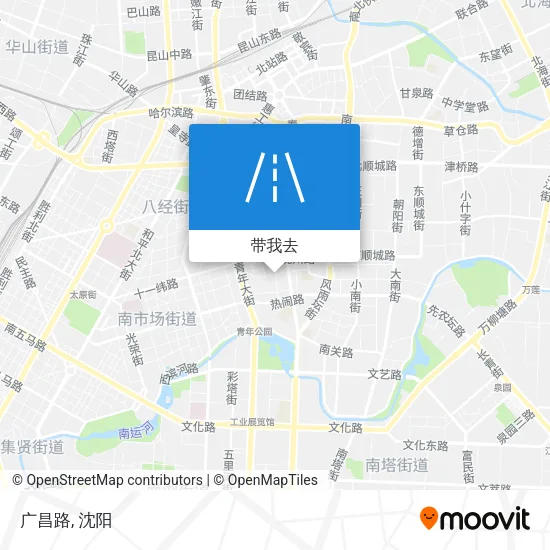 广昌路地图