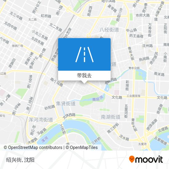 绍兴街地图