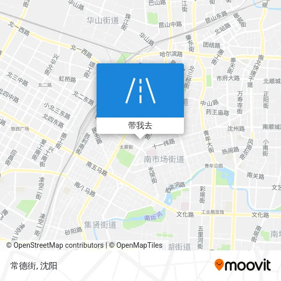 常德街地图