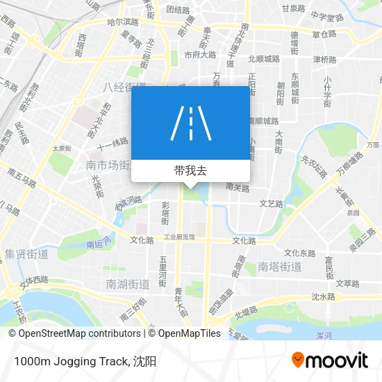 1000m Jogging Track地图