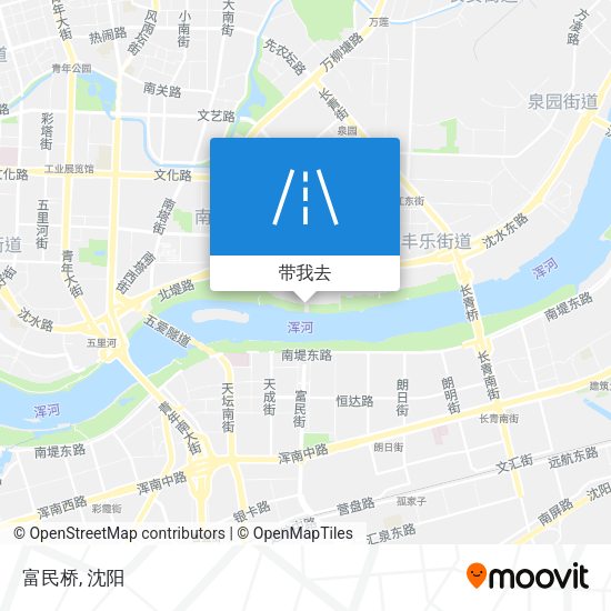富民桥地图