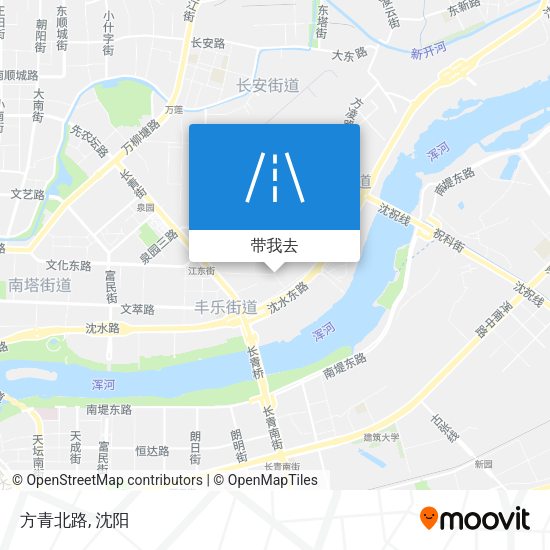 方青北路地图