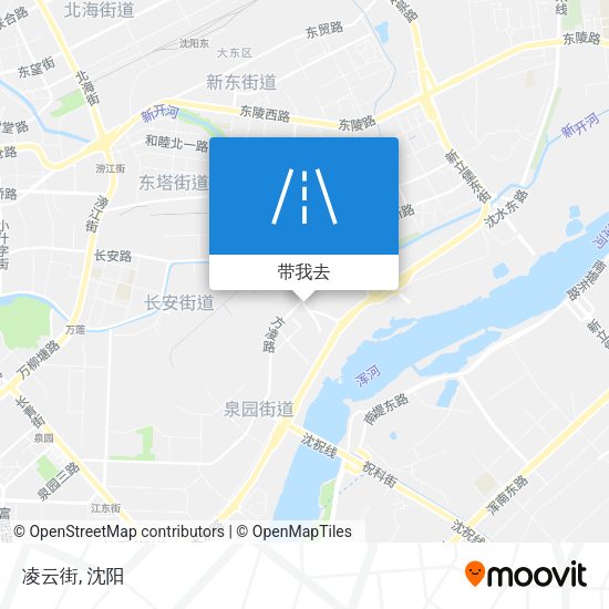 凌云街地图