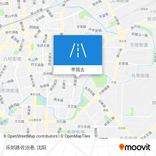 乐郊路佐治巷地图