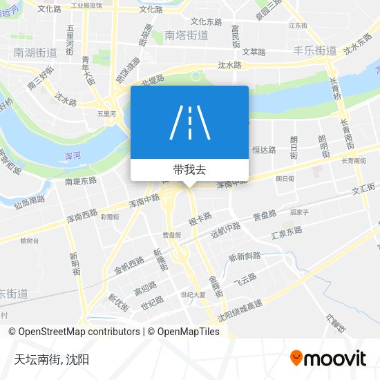 天坛南街地图