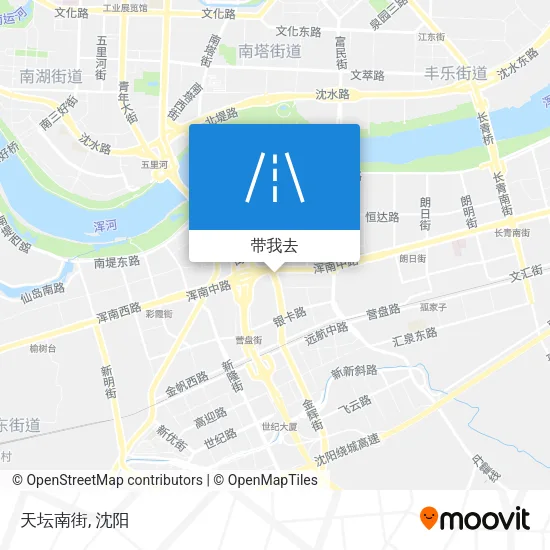 天坛南街地图