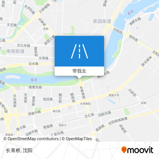 长青桥地图