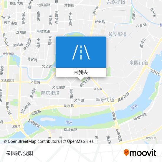 泉园街地图