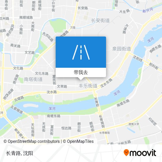 长青路地图