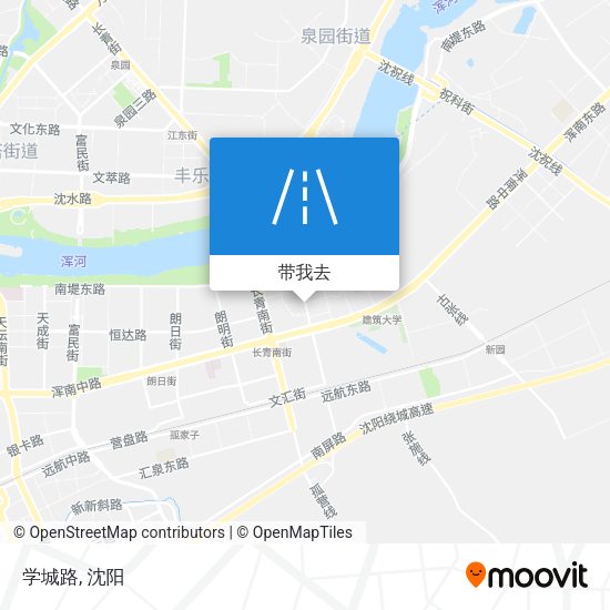 学城路地图