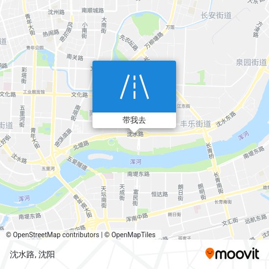 沈水路地图