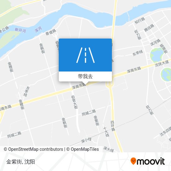 金紫街地图