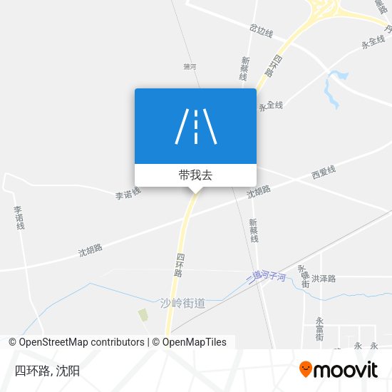 四环路地图