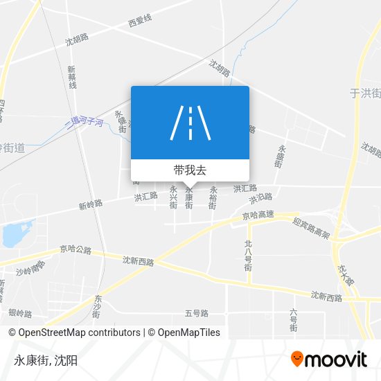 永康街地图