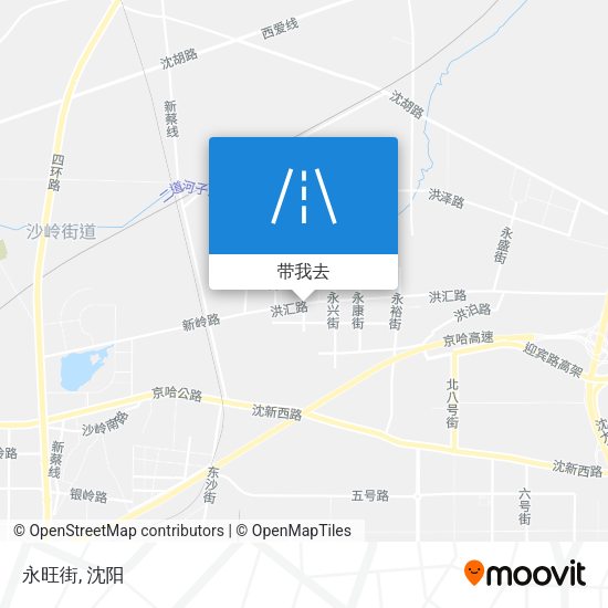 永旺街地图