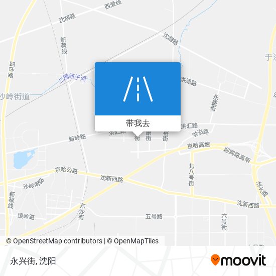 永兴街地图