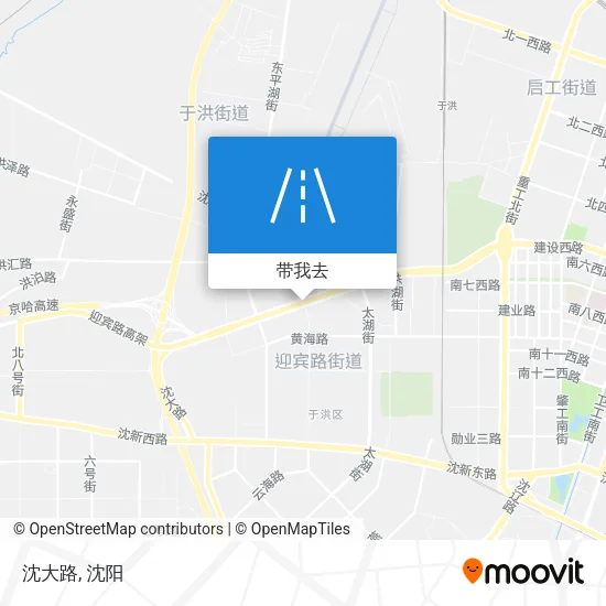 沈大路地图