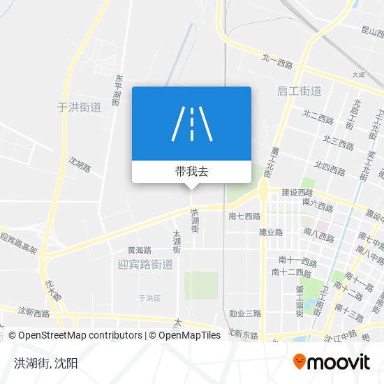 洪湖街地图